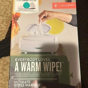 Baby wipe warmer